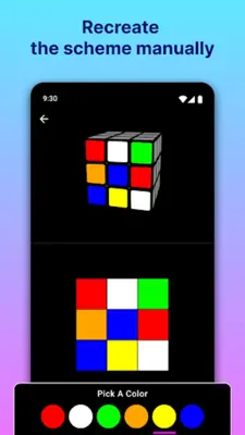 Rubik's Cube Solver android App screenshot 4