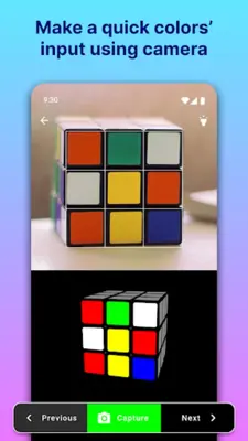 Rubik's Cube Solver android App screenshot 5