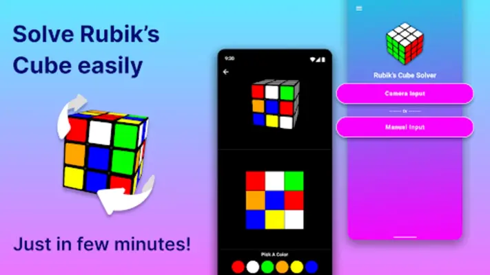 Rubik's Cube Solver android App screenshot 7